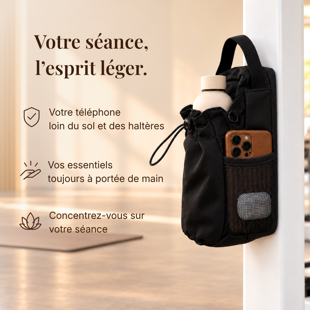 Sacoche de sport aimantée — Entraînez-vous l’esprit léger