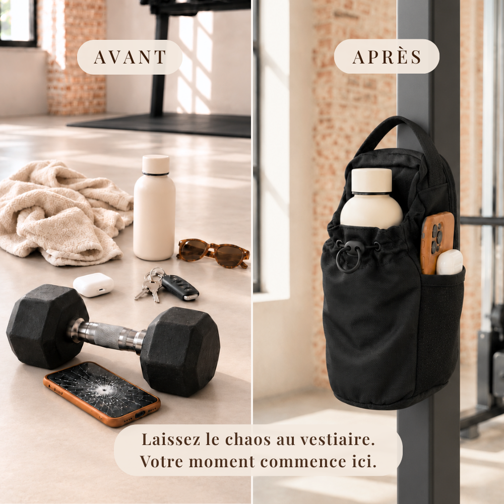 Sacoche de sport aimantée — Entraînez-vous l’esprit léger
